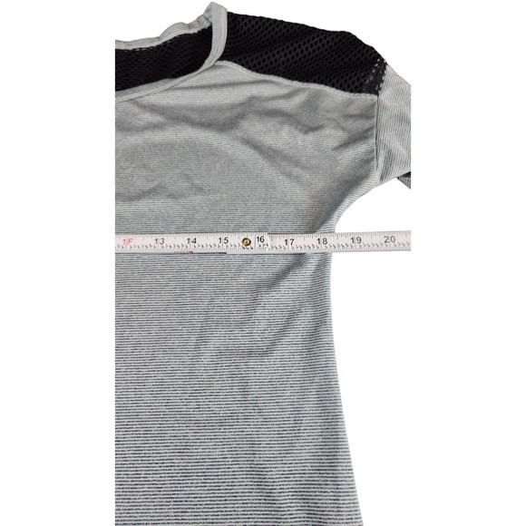 Z By Zella Women's Gray  Scoop Neck 3/4 Sleeve T-Shirt Size Small‎ - Picture 3 of 7